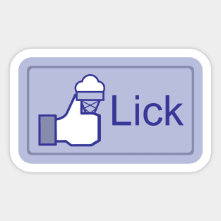 Lick Sticker